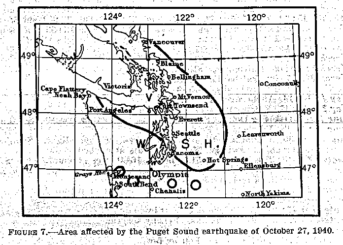  1940 Isoseismal Map