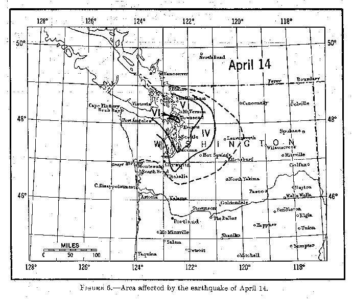  1950 Isoseismal Map