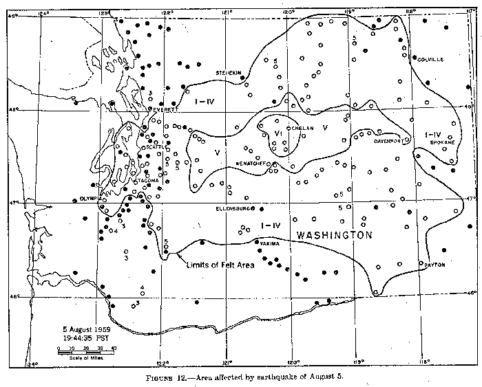  1959 Isoseismal Map