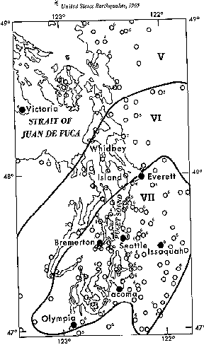  1965 Isoseismal Map