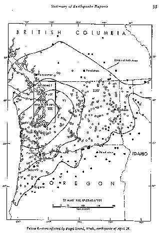  1965 Isoseismal Map