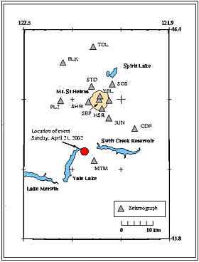 Epicenter & Station Map