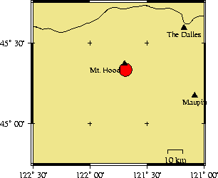 Intermediate scale map of the epicenter