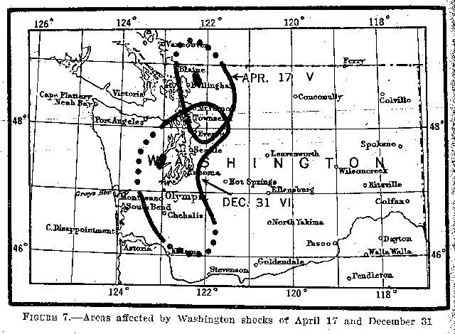  1931 Isoseismal Map