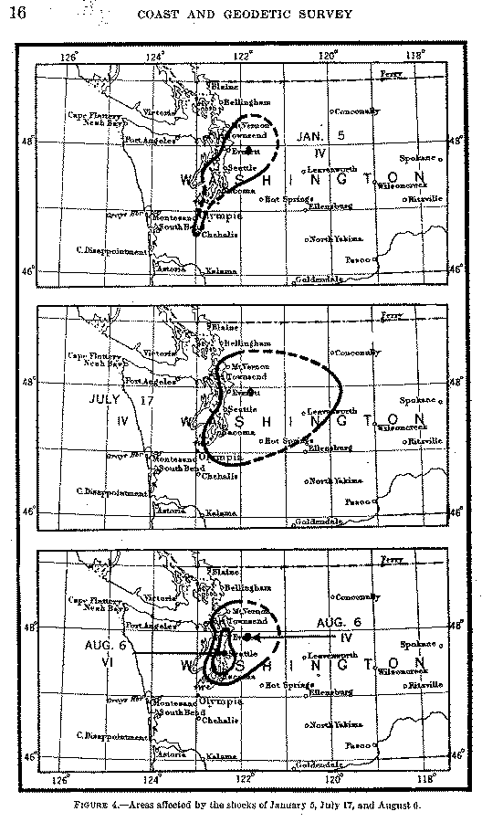  1932 Isoseismal Map