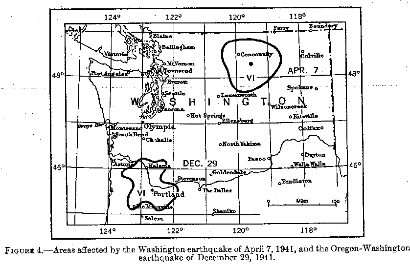  1941 Isoseismal Map
